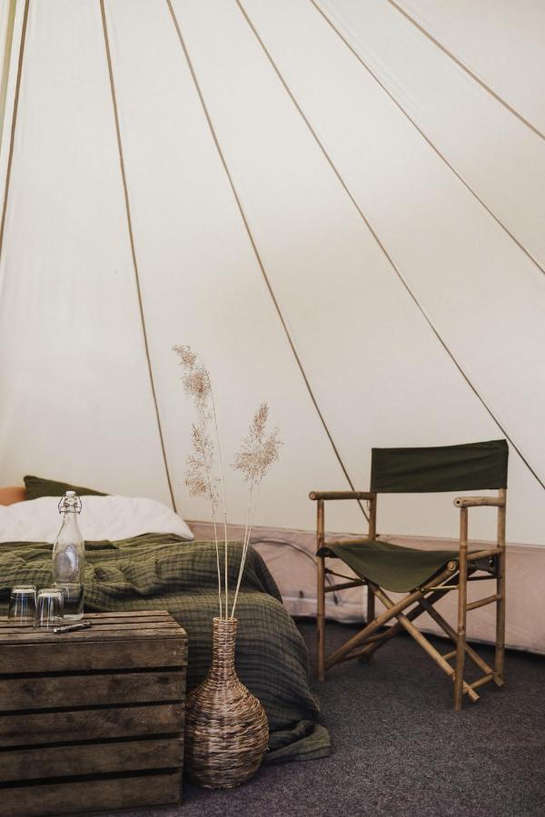 Falkeroed - Lyxig Glamping I Naturreservat Ink Frukost 格雷伯斯塔德 外观 照片