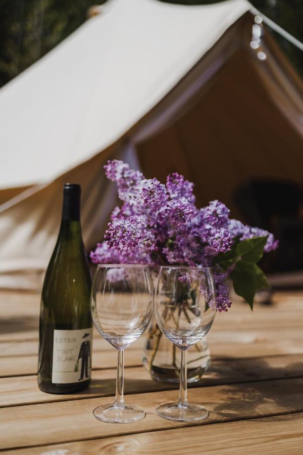 Falkeroed - Lyxig Glamping I Naturreservat Ink Frukost 格雷伯斯塔德 外观 照片
