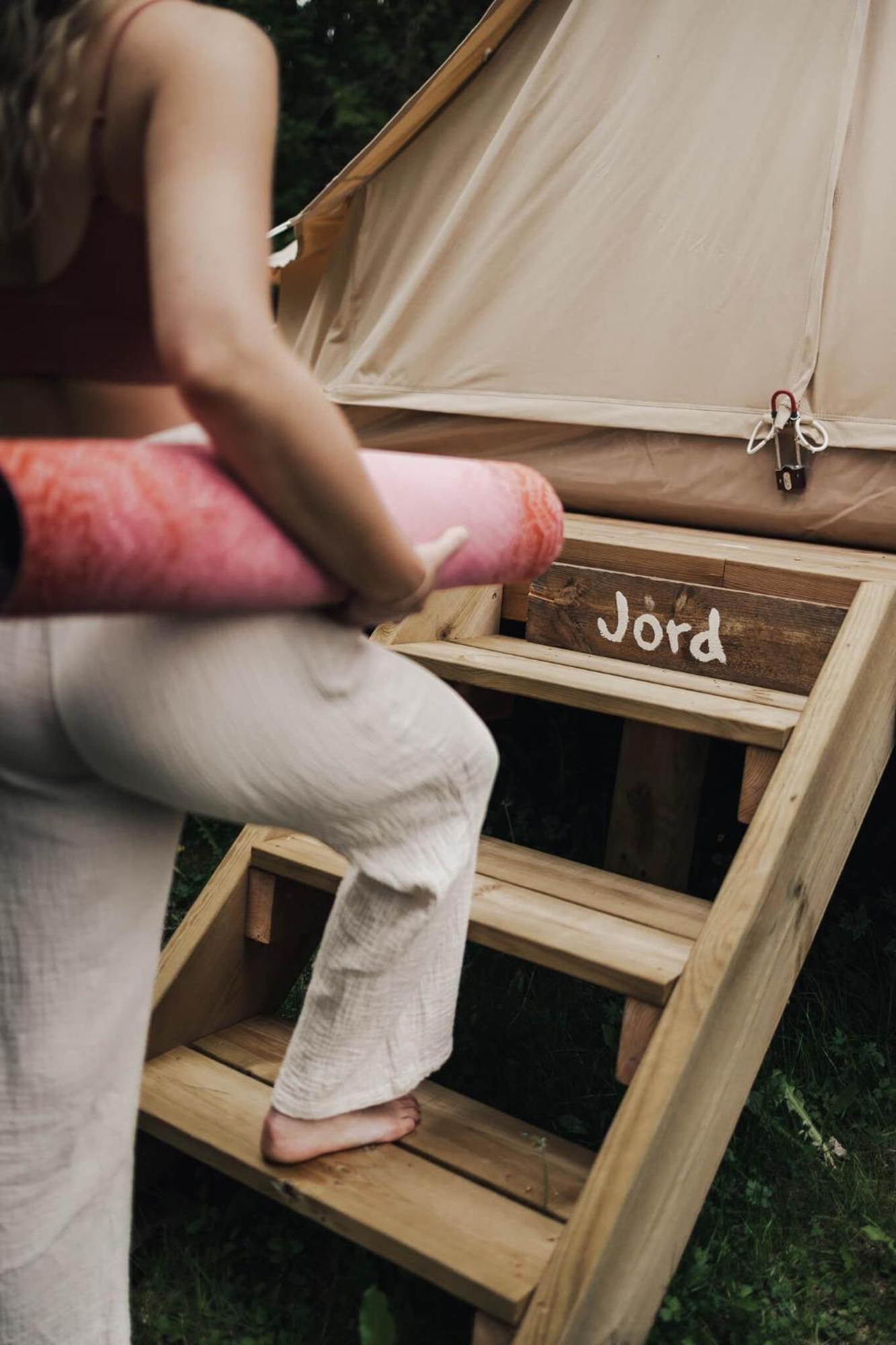 Falkeroed - Lyxig Glamping I Naturreservat Ink Frukost 格雷伯斯塔德 外观 照片