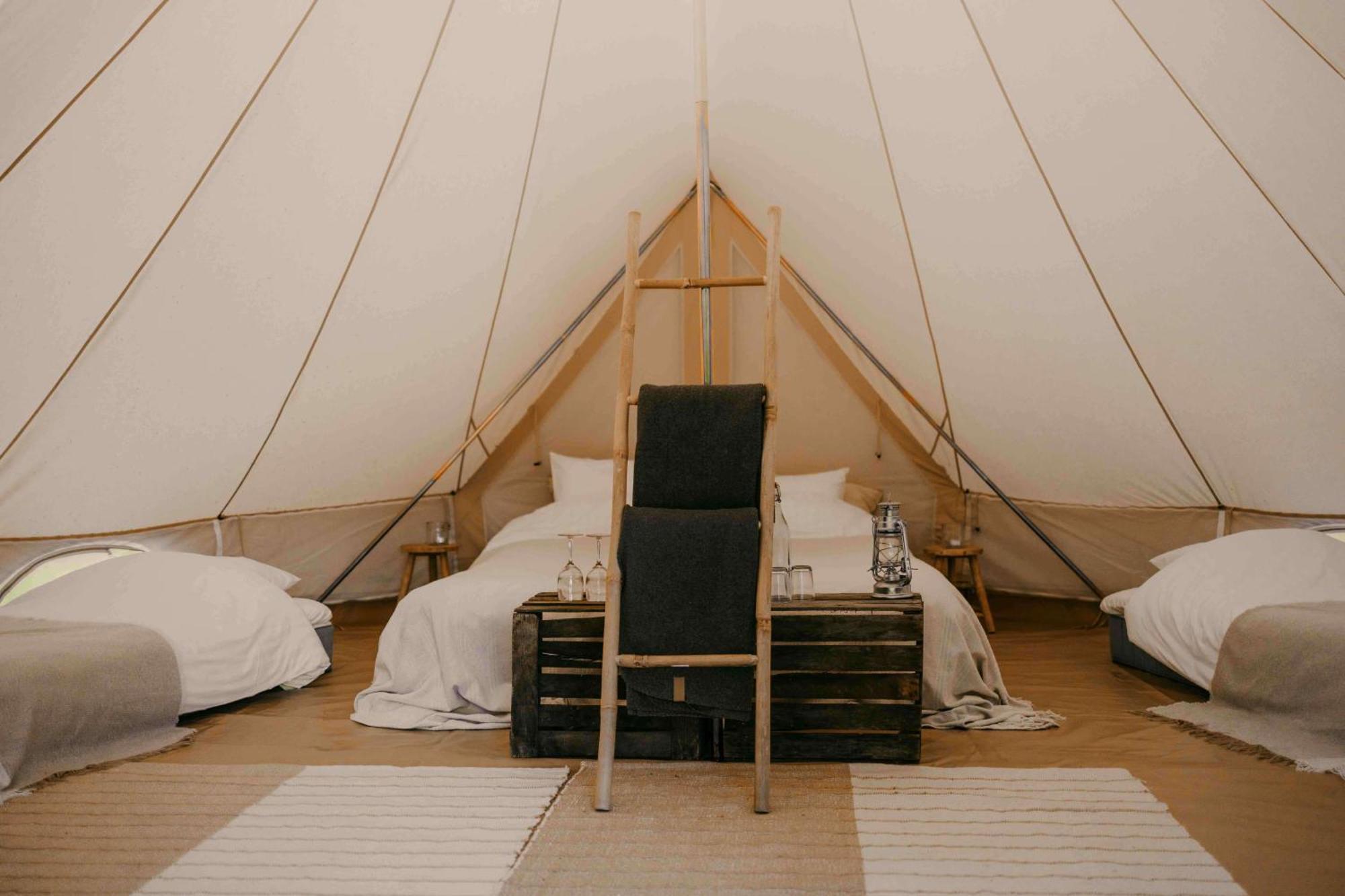 Falkeroed - Lyxig Glamping I Naturreservat Ink Frukost 格雷伯斯塔德 外观 照片