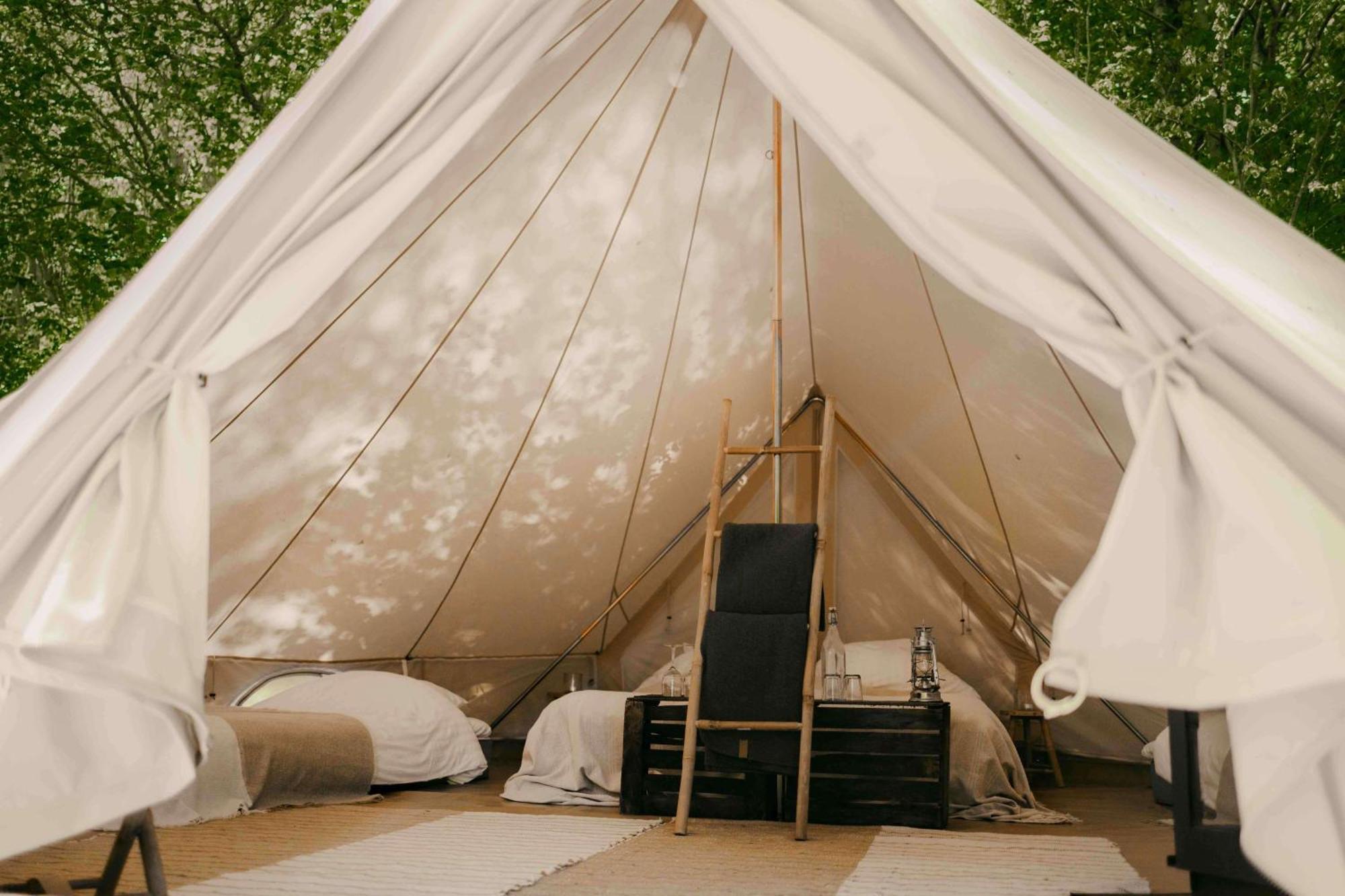 Falkeroed - Lyxig Glamping I Naturreservat Ink Frukost 格雷伯斯塔德 外观 照片
