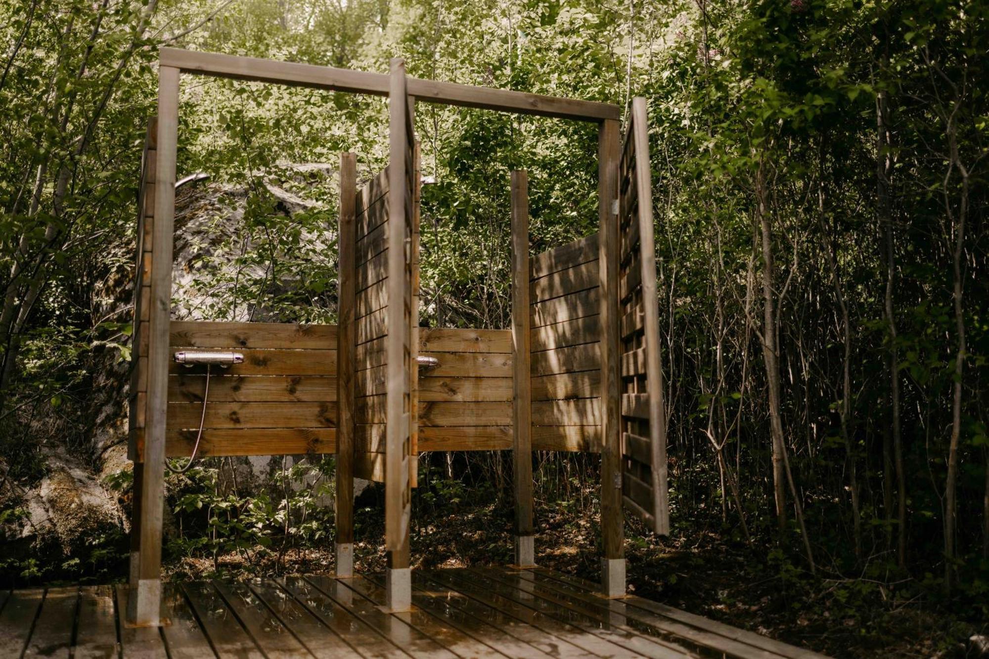Falkeroed - Lyxig Glamping I Naturreservat Ink Frukost 格雷伯斯塔德 外观 照片